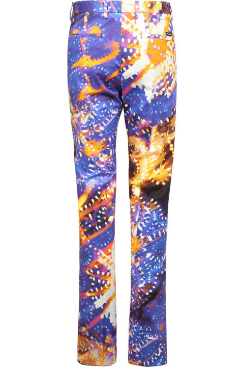 Pants for Men Dolce & Gabbana Luminarie Print Trousers