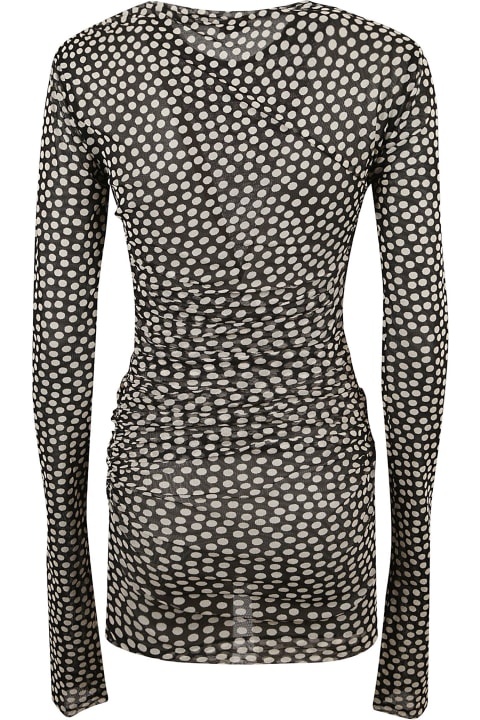 Fashion for Women Saint Laurent Dotted Print Dress