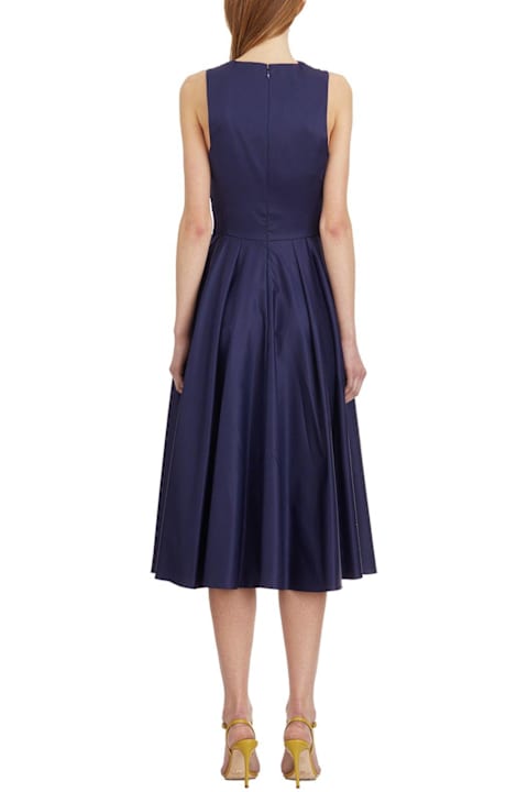 Elisabetta Franchi for Women Elisabetta Franchi Logo Detail Poplin Dress