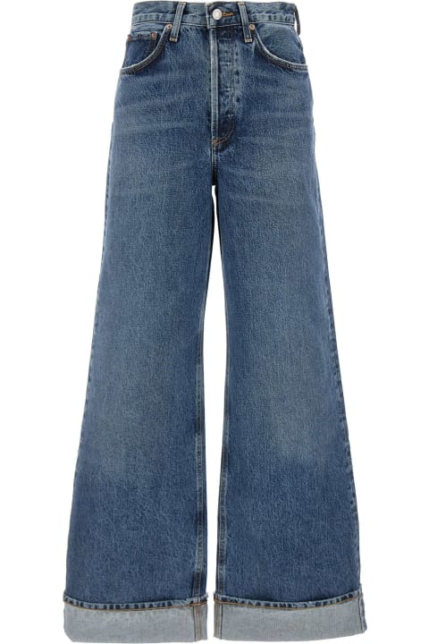 ウィメンズ新着アイテム AGOLDE "dame Jean" Organic Cotton Jeans