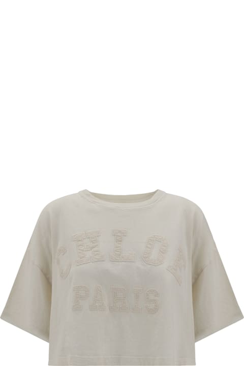 Topwear for Women Chloé Cotton Cropped T-shirt