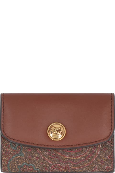 Homeware Etro Paisley Print Wallet