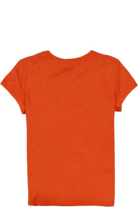 Ralph Lauren T-Shirts & Polo Shirts for Boys Ralph Lauren Polo Bear-print Crewneck T-shirt