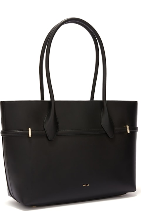 【関税込】FURLA Goccia ショッパーL Tote L VANIGLIA Furla Goccia | Furla US
