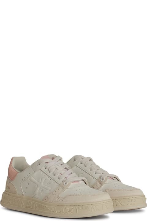 Premiata for Women Premiata 'quindd' White Leather Sneakers