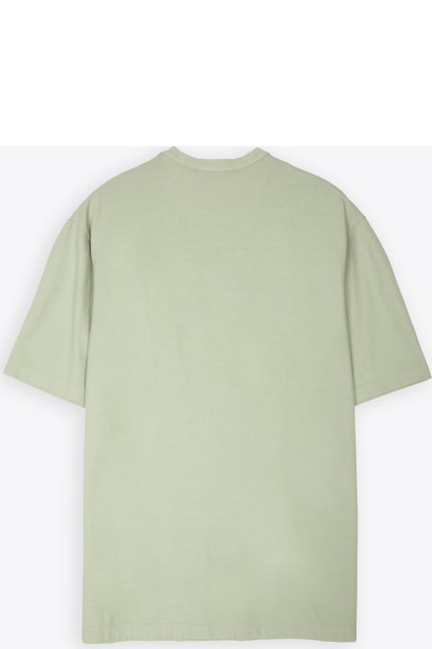 Piacenza Cashmere for Men Piacenza Cashmere T-shirt Sage green lightweight cotton t-shirt