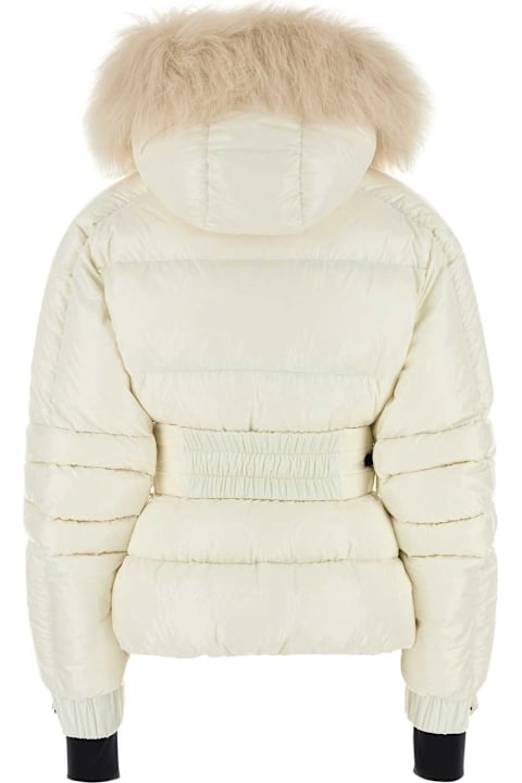 Moncler Grenoble for Women Moncler Grenoble White Nylon Valdivia Down Jacket