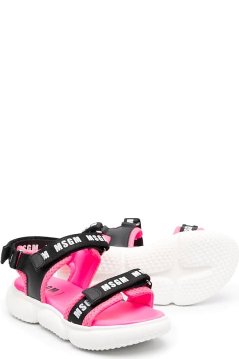 Shoes for Girls MSGM Chunky Logo-print Sandals