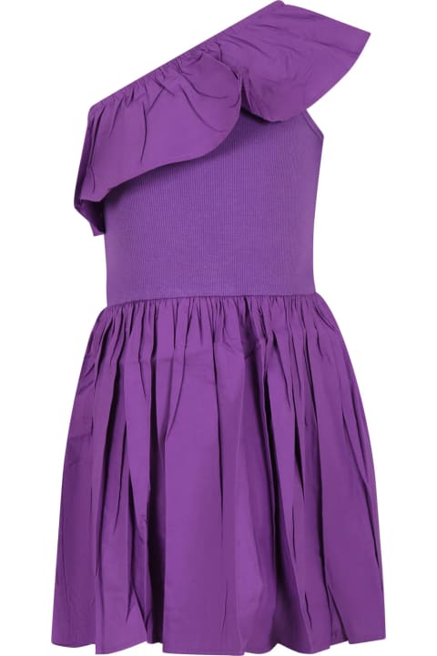 ガールズ ワンピース＆ドレス Molo Purple Dress For Girl