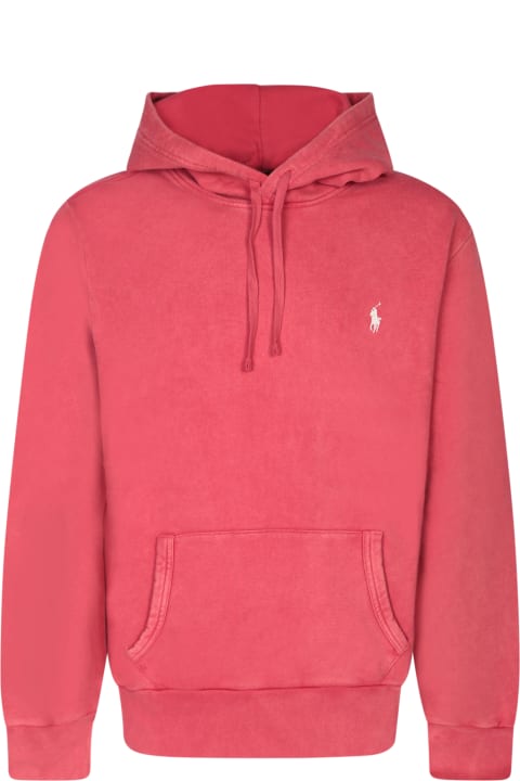 Fashion for Men Polo Ralph Lauren Polo Ralph Lauren Red Loopback Hoodie