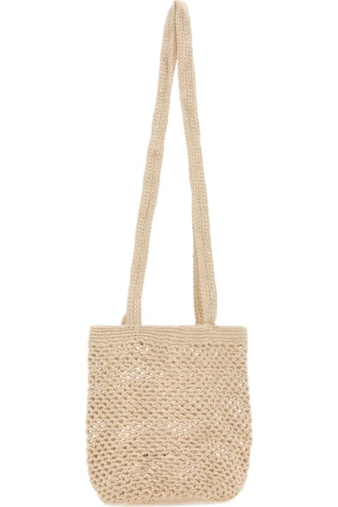 Gimaguas Totes for Men Gimaguas Sand Crochet Fisherman Shoulder Bag