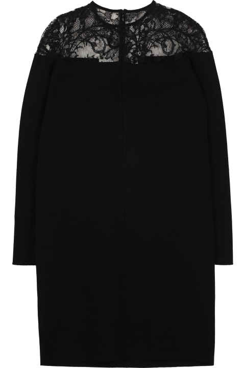 Givenchy for Women Givenchy Lace Detail Knitted Dress