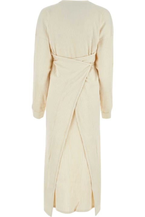 Baserange Dresses for Women Baserange Ivory Cotton Dress