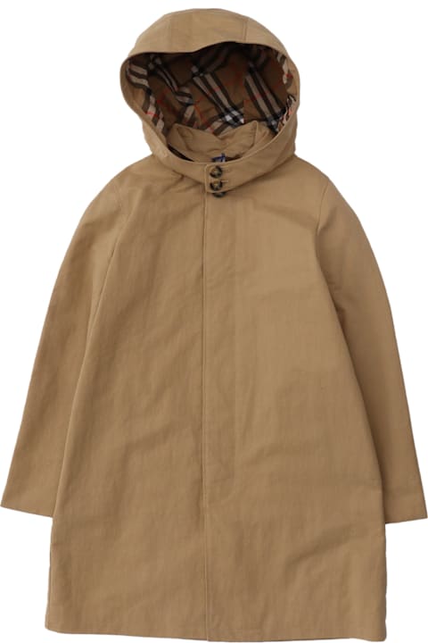 Topwear for Boys Burberry Kid Boy Trenches