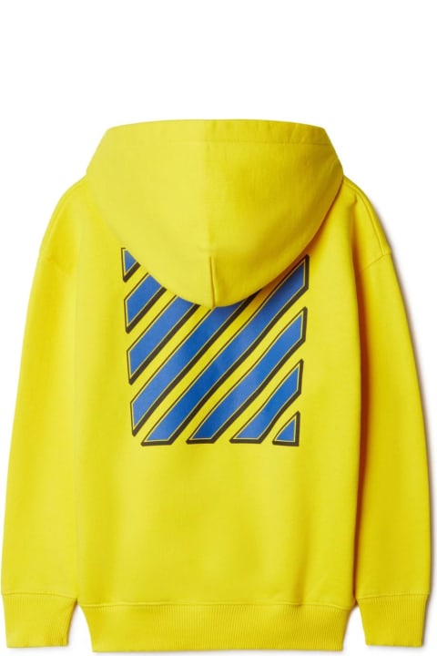 Off-White Sweaters & Sweatshirts for Boys Off-White Off White Sweaters Yellow