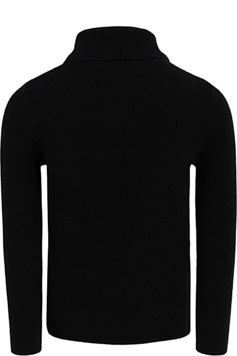 Homeware Marni Marni Kids Black Long-sleeved Sweater