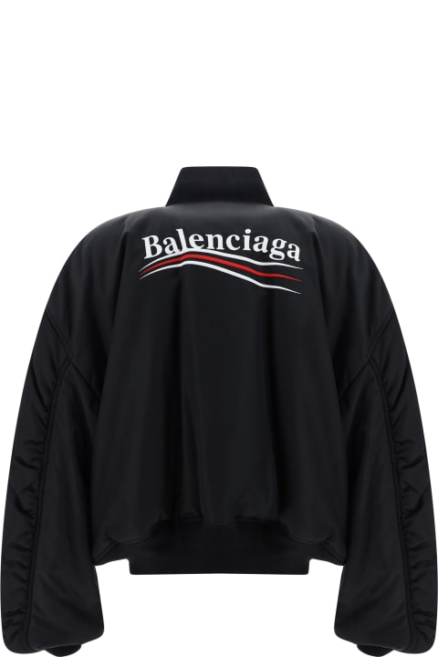 Balenciaga Clothing for Women Balenciaga Varsity Bomber Jacket