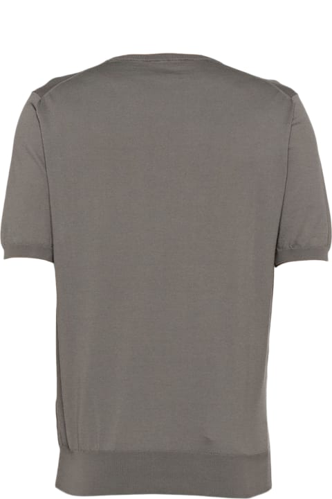 Cruciani for Women Cruciani Grey Cotton T-shirt