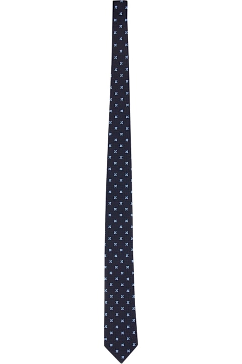 Zegna لـ Men Zegna Silk Jacquard Tie