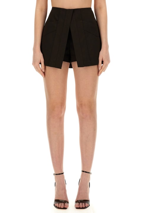 MSGM Pants & Shorts for Women MSGM Wallet Effect Shorts