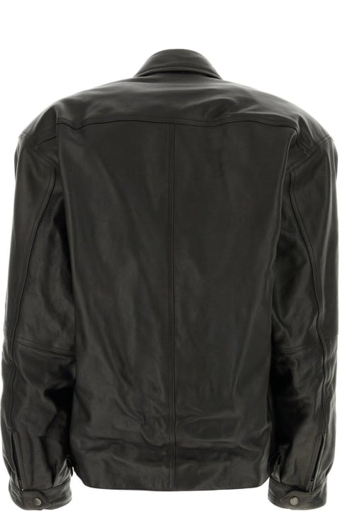 Balenciaga for Men Balenciaga Leather Oversize Jacket