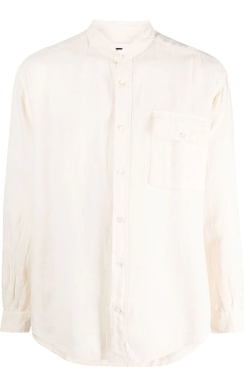 Light Beige Linen Shirt