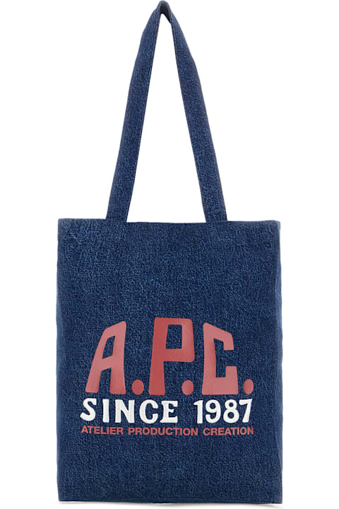 A.P.C. حقائب الكتف لـ القسم الرجالي A.P.C. Denim Shoulder Bag