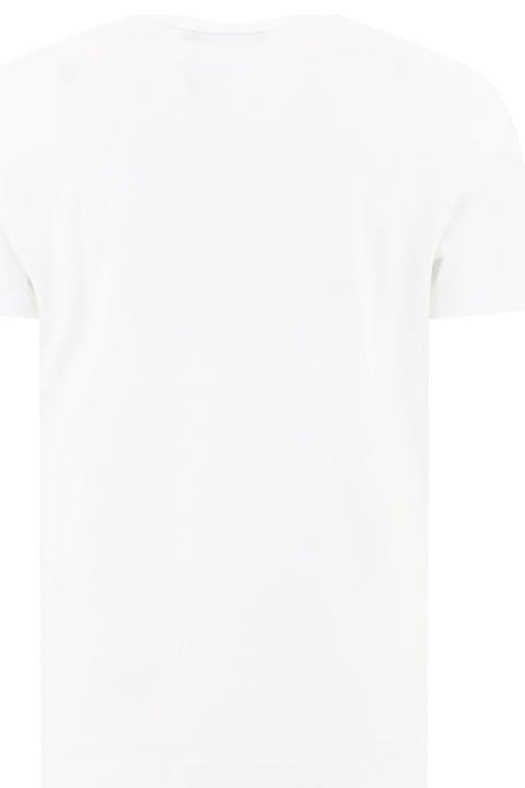 Dolce & Gabbana Topwear Sale for Men Dolce & Gabbana Logo Embroidered T-shirt