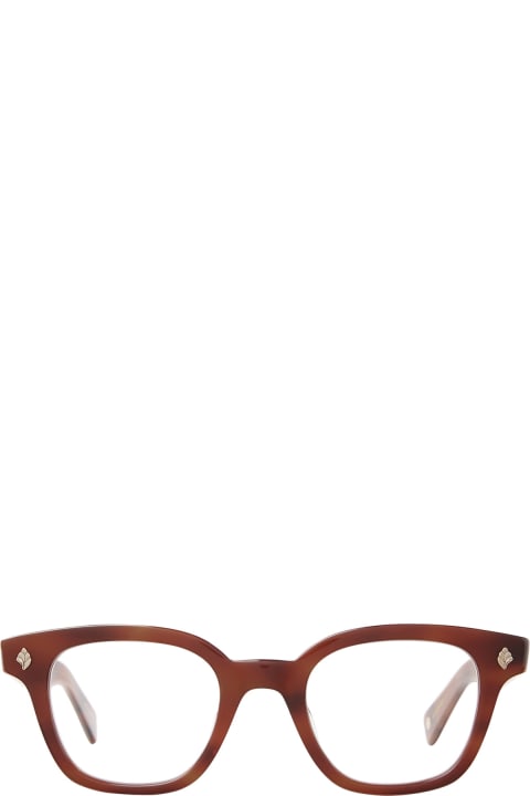 Garrett Leight Eyewear for Women Garrett Leight Naples Vintage Burnt Tortoise Glasses