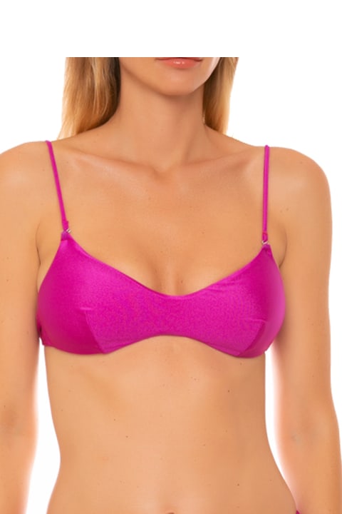 Homeware MC2 Saint Barth Fucsia Bralette Top (shoulder Straps Sold Separately) | Aperikini Collection