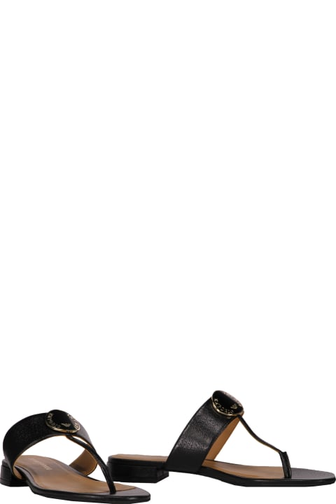 Emporio Armani Sandals for Women Emporio Armani Leather Thong-sandals
