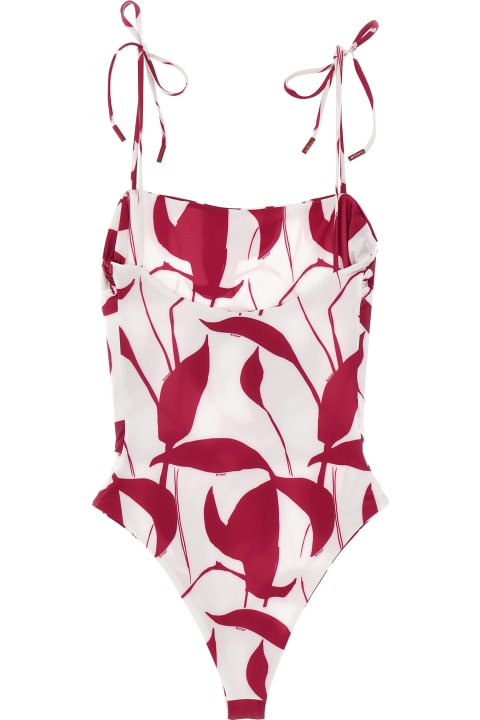 ウィメンズ Kitonの水着 Kiton Printed One-piece Swimsuit
