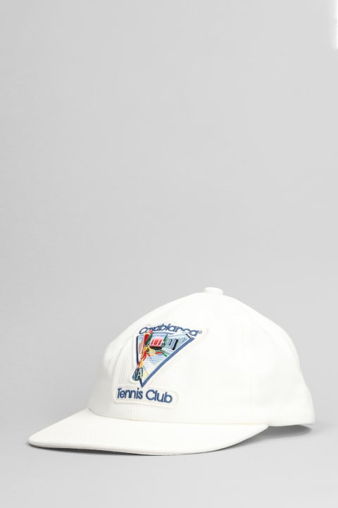 Hats for Men Casablanca La Jouese Embroidered Cap