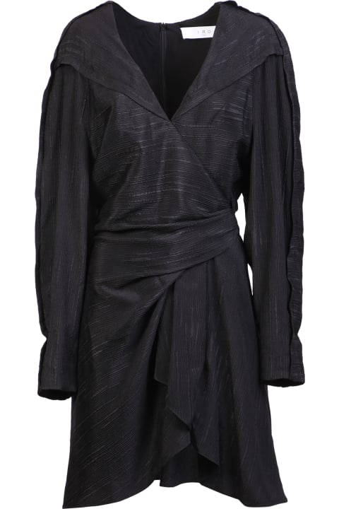 IRO Dresses for Women IRO Iro Black Pleated Mini Dress