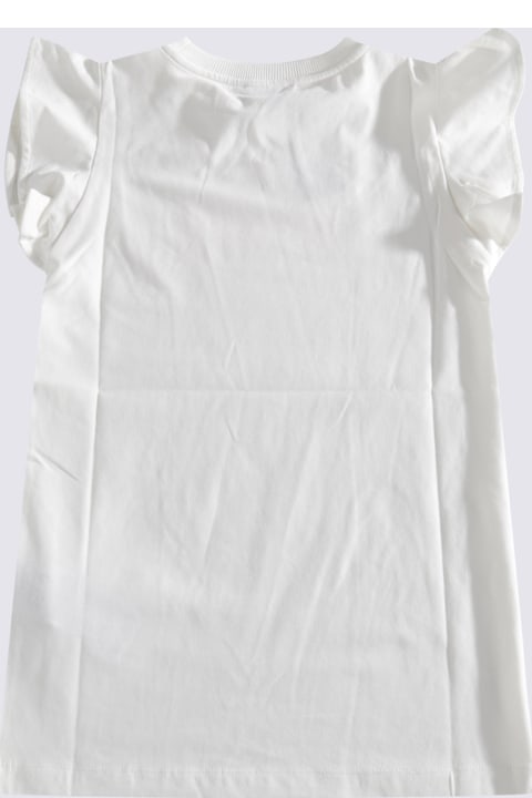 Moschino Jumpsuits for Boys Moschino White Multicolour Cotton Blend Dress