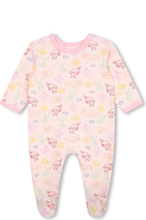 ベビーガールズ ボディスーツ＆セットアップ Kenzo Kids Pajamas With Print