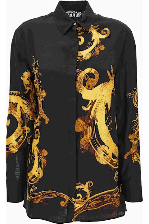 Homeware Versace Jeans Couture Versace Jeans Couture Black Casual Shirt