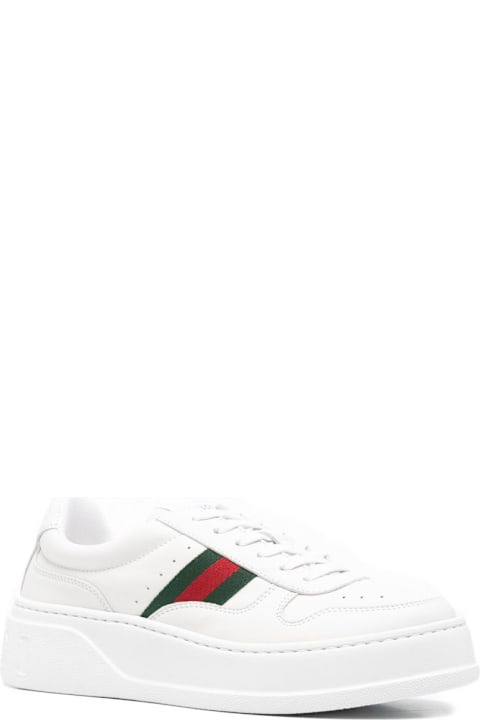 Gucci Chunky Leather Sneakers