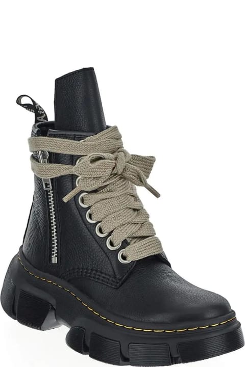 Fashion for Women Rick Owens x Dr. Martens Dmxl Jumbo Lace Boots
