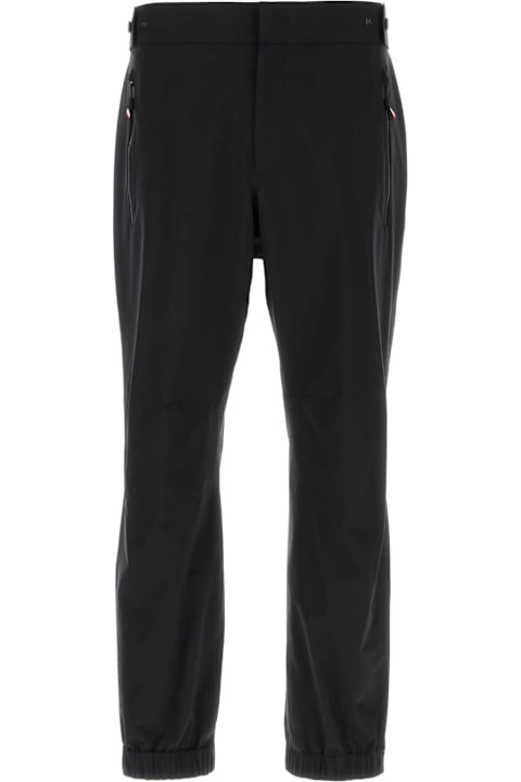 Moncler Grenoble Pants for Men Moncler Grenoble Black Nylon Pant