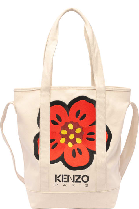 メンズ トートバッグ Kenzo Boke Flower Tote Bag