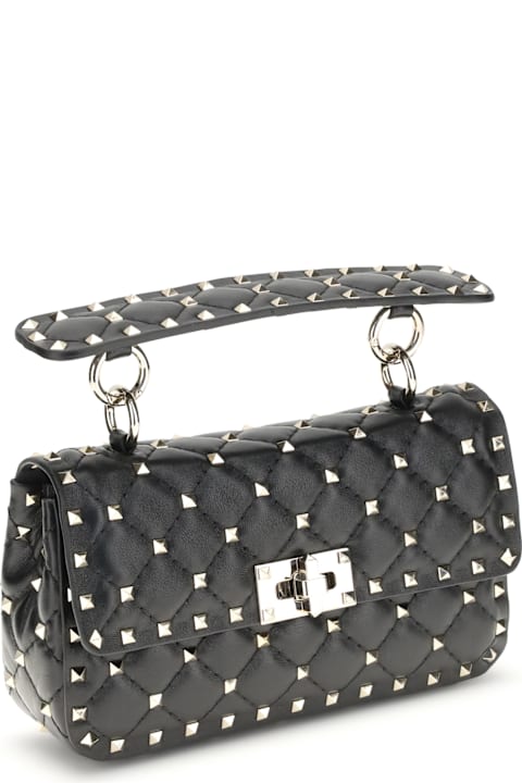 Homeware Valentino Garavani Small Leather Rockstud Spike Handbag