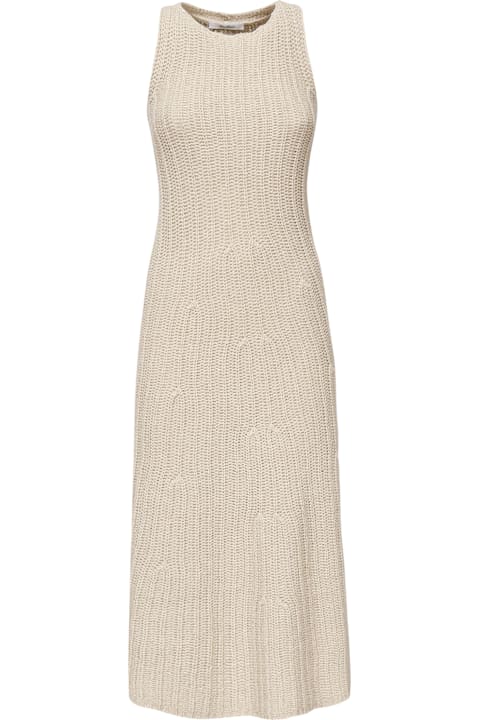 Dresses for Women Max Mara Linen And Cotton Yarn Dress