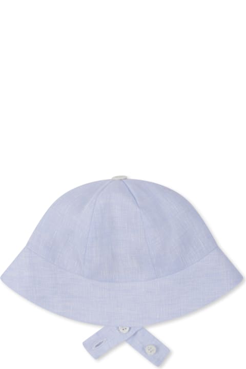 La stupenderia for Baby Boys La stupenderia Light Blue Hat For Baby Boy
