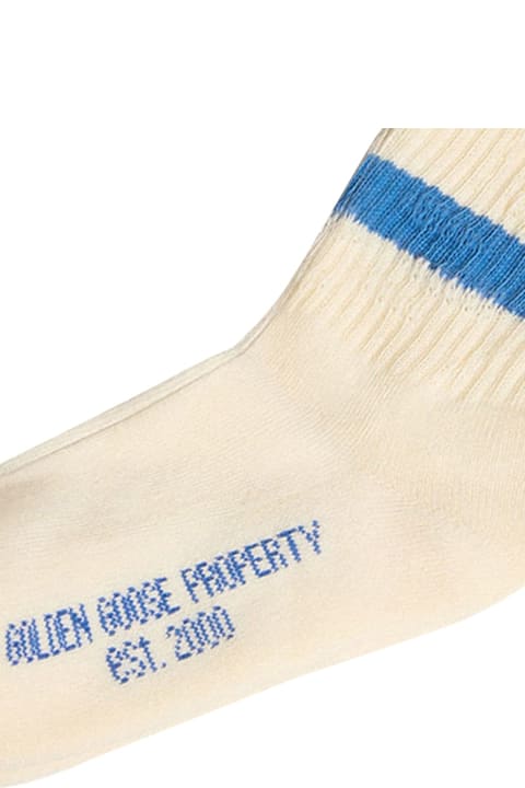 ملابس داخلية لـ بنات Golden Goose Kids' Socks High Rib/ Stripes/ Distressed