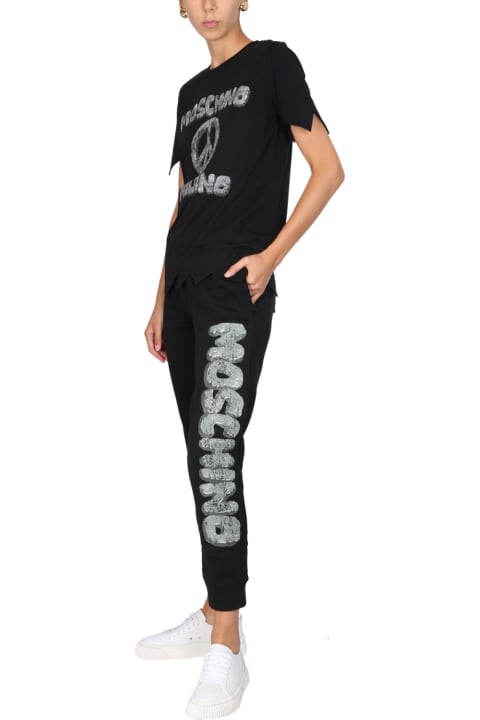 Fleeces & Tracksuits for Women Moschino Jogging Pants