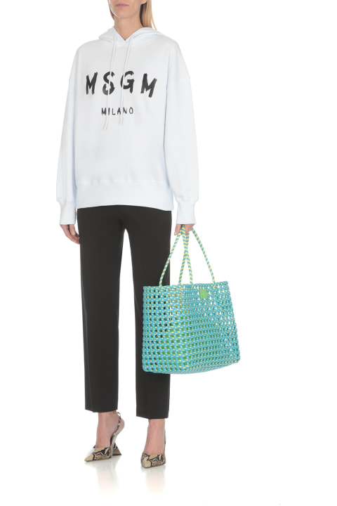 Fleeces & Tracksuits for Women MSGM Hoodie With Logo