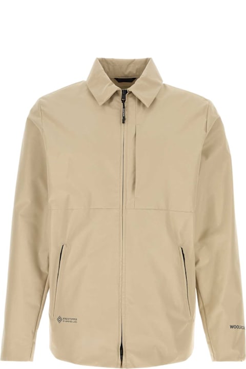 Homeware Woolrich Sand Polyester Gore-tex Windbreaker