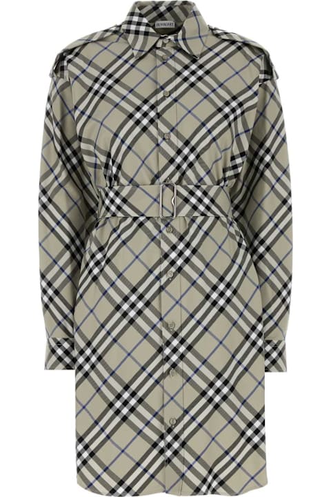 Burberry Dresses for Women Burberry Embroidered Cotton Dress