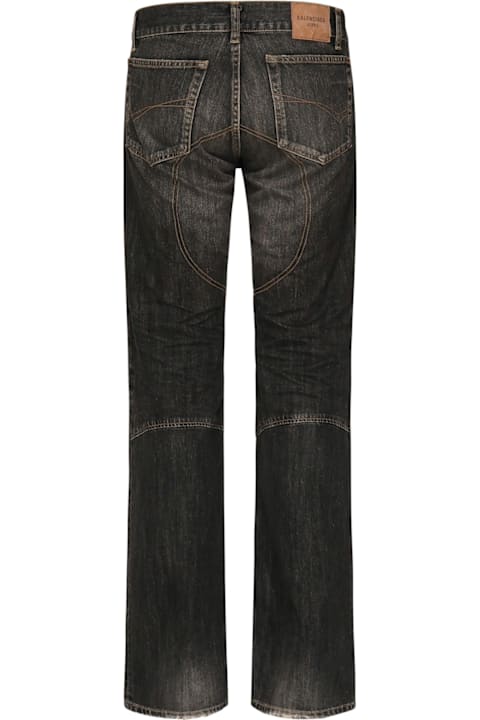 Balenciaga Relief Stitching Jeans | italist